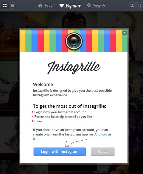 Instagram para windows